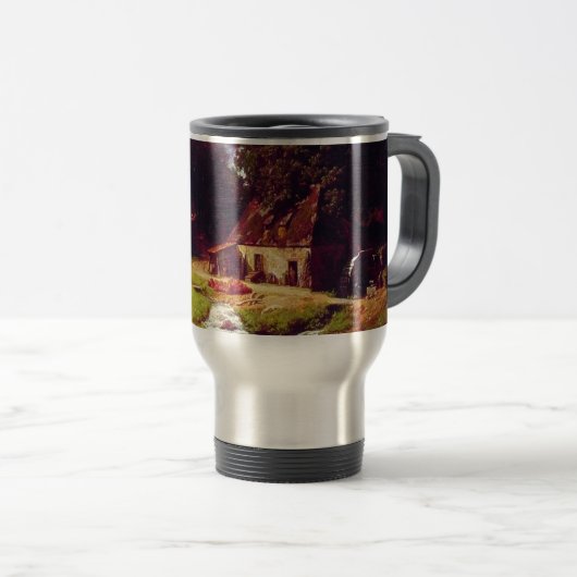 Bierstadt Albert The Old Mill Reisbeker (Voorkant rechts)