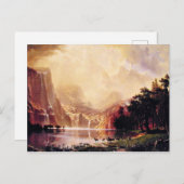 Bierstadt - Bierstadt, een van de gebergten in Sie Briefkaart (Voorkant / Achterkant)