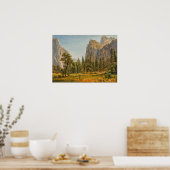 Bierstadt - Bridal Veil Herfsten Yosemite Valley Poster (Keuken)
