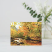 Bierstadt - Brook in Bossen Briefkaart (Staand voorkant)