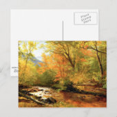 Bierstadt - Brook in Bossen Briefkaart (Voorkant / Achterkant)