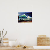 Bierstadt - De Shore of the Turquoise Zee Poster (Keuken)