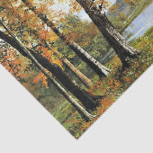 Bierstadt - Een rustig meer Tissuepapier (Detail)