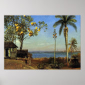Bierstadt - een Uitzicht op de Bahama ' s Poster (Voorkant)