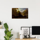 Bierstadt - Emerald Pool Poster (Thuiskantoor)