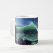 Bierstadt - Emerald Zee, fijn kunstschilderij, Koffiemok (Voorkant links)