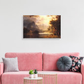 Bierstadt Estes Park Colorado Canvas Afdruk (Insitu (Woonkamer))