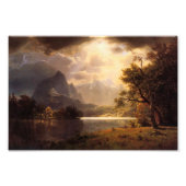 Bierstadt Estes Park Colorado Foto Afdruk (Voorkant)