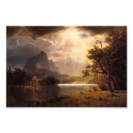 Bierstadt Estes Park Colorado Foto Afdruk