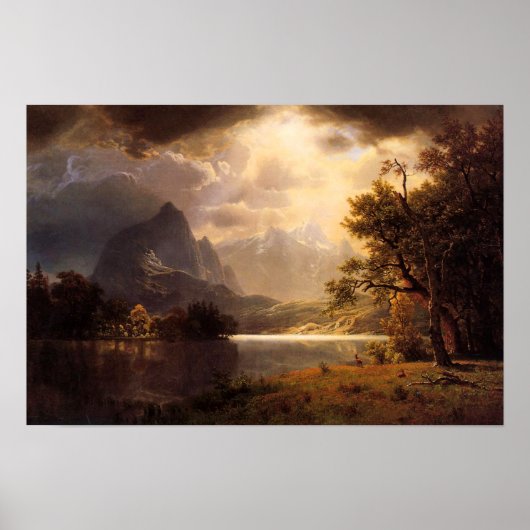 Bierstadt Estes Park Colorado Poster (Voorkant)