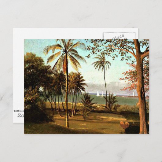 Bierstadt - Florida Scene Briefkaart (Voorkant / Achterkant)