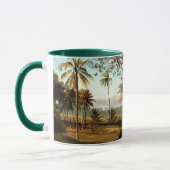 Bierstadt - Florida Scene, mooi kunstschilderij, Mok (Links)