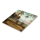 Bierstadt - Florida Scene Tegeltje (Zijkant)