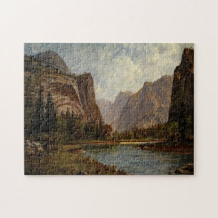 Bierstadt Gates of Yosemite Painting Legpuzzel