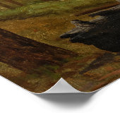 Bierstadt Giant Sequoia Forest Painting Poster (Hoek)