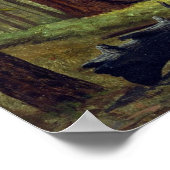 Bierstadt - Grizzly Giant Sequoia Mariposa Grove Poster (Hoek)