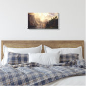 Bierstadt in de bergen van sierra Nevada Canvas Afdruk (Insitu (Slaapkamer))