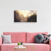 Bierstadt in de bergen van sierra Nevada Canvas Afdruk (Insitu (Woonkamer))