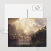 Bierstadt in het gebergte van Sierra Nevada Briefkaart (Voorkant / Achterkant)