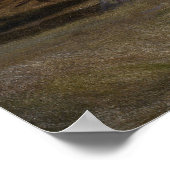 Bierstadt - Indian Encampment Evening Poster (Hoek)