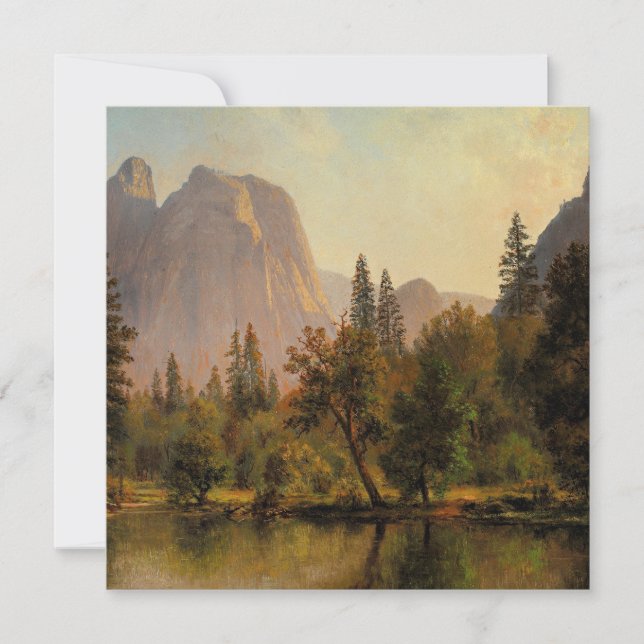Bierstadt - Kathedraalrotsen, Yosemite Valley, (Voorkant)