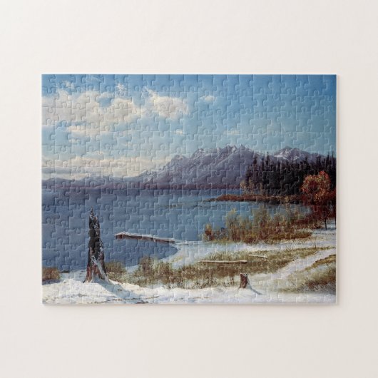Bierstadt Lake Tahoe Painting Legpuzzel (Horizontaal)