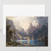 Bierstadt Lake Tahoe-uitvindingen Kaart (Voorkant / Achterkant)