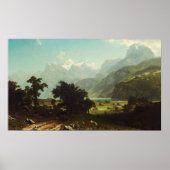 Bierstadt - Luzermeer Poster (Voorkant)