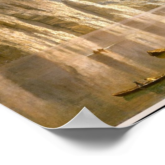 Bierstadt - Merced River, Yosemite Valley Poster (Hoek)