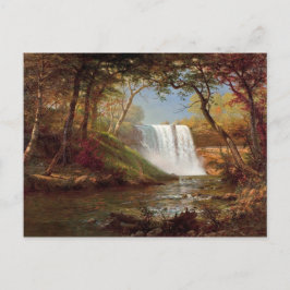 Bierstadt Minnehaha Herfsten schilderen Briefkaart