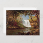Bierstadt Minnehaha Herfsten schilderen Briefkaart (Voorkant / Achterkant)