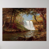Bierstadt Minnehaha Herfsten schilderen Poster (Voorkant)