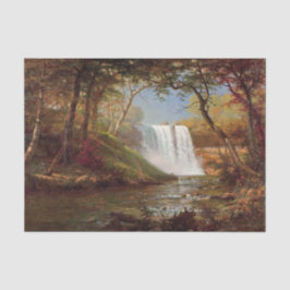 Bierstadt Minnehaha Herfsten schilderen Tissuepapier