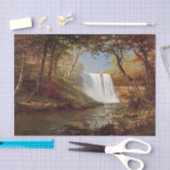 Bierstadt Minnehaha Herfsten schilderen Tissuepapier (Craft)