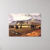 Bierstadt - Moat Mountain, New Hampshire Canvas Afdruk (Voorkant)