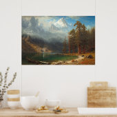 Bierstadt Monteer Corcoran Painting Poster (Keuken)