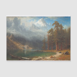 Bierstadt Monteer Corcoran Painting Tissuepapier