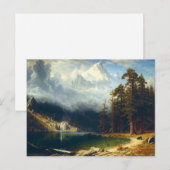 Bierstadt Mount Corcoran Postcard Briefkaart (Voorkant / Achterkant)