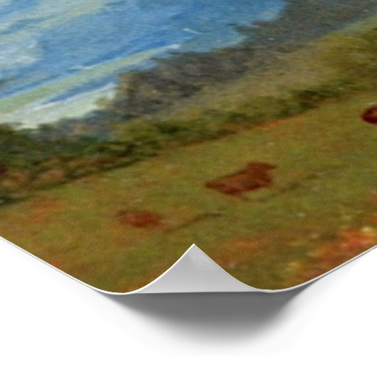 Bierstadt - Mount Pilatus Poster (Hoek)