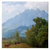 Bierstadt - Mount Pilatus Tegeltje (Voorkant)