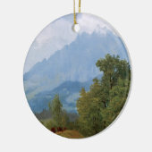 Bierstadt - Mount Pilatus, Zwitserland Keramisch Ornament (Links)