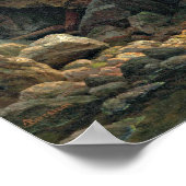 Bierstadt Mountain Brook Landscape Painting Poster (Hoek)