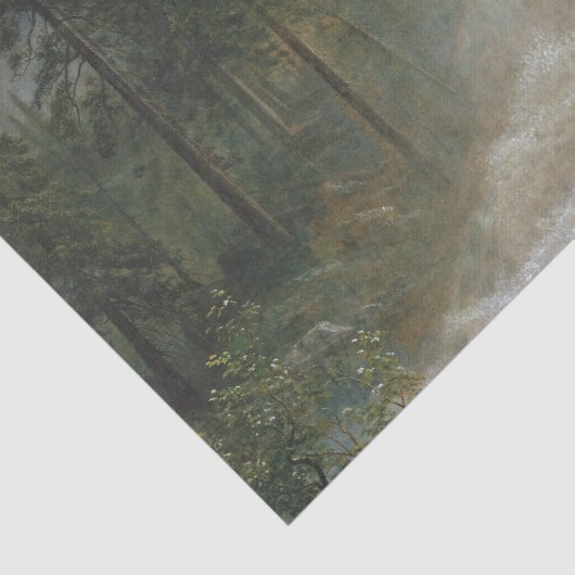 Bierstadt Nevada Herfst Painting Tissuepapier (Detail)