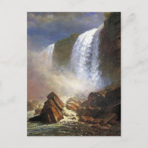 Bierstadt Niagara Herfsten Schilderen Briefkaart