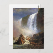 Bierstadt Niagara Herfsten Schilderen Briefkaart (Voorkant / Achterkant)