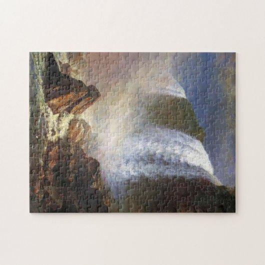 Bierstadt Niagara Herfsten Schilderen Legpuzzel (Horizontaal)