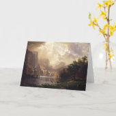 Bierstadt onder de Siërra de Bergen van Nevada Kaart (Gele Bloem)