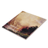 Bierstadt - Onder de Sierra Nevada-bergen Tegeltje (Zijkant)