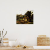 Bierstadt - op de borst poster (Keuken)