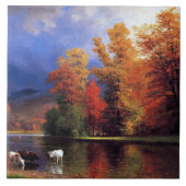 Bierstadt - Op de Saco, Tegeltje (Voorkant)